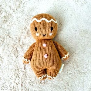 Cuddle and Kind LIMITED EDITION Gingerbread! Baby animal size! (7 inch)